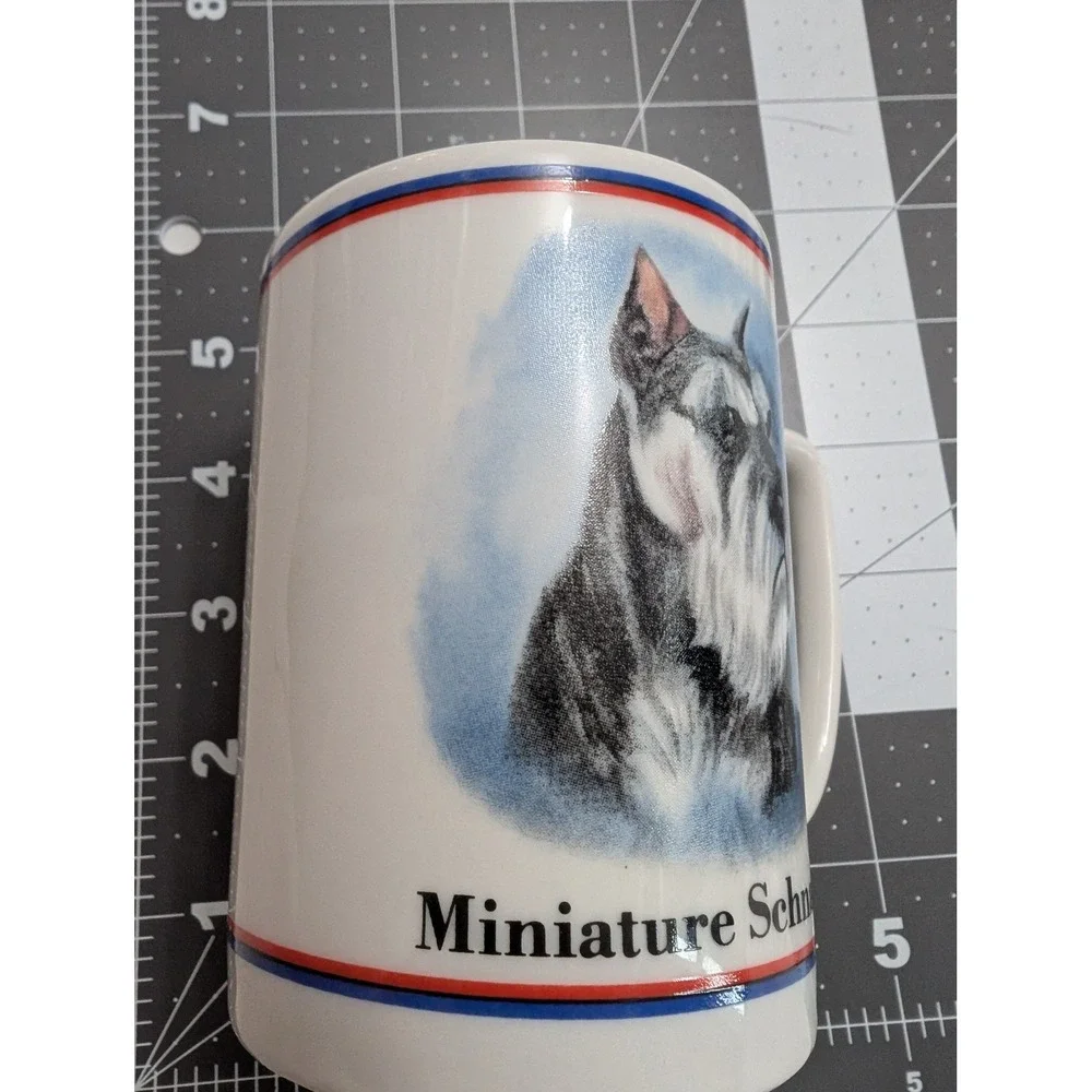 Miniature Schnauzer Portrait worded discrption on breed R Maysteed by Papel 5